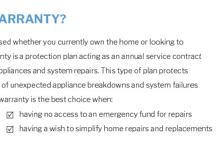 purchase home warranty after closing